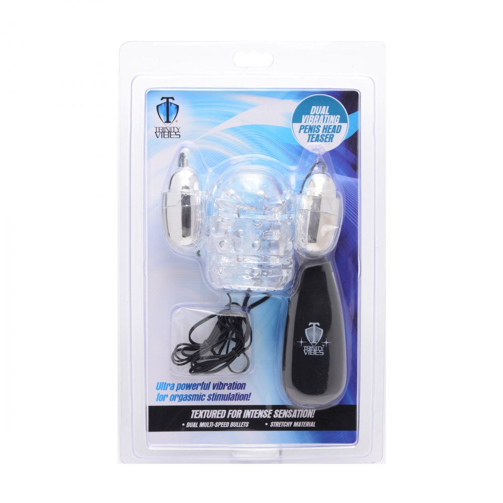 Tease Me Dual Vibrating Penis Head Teaser