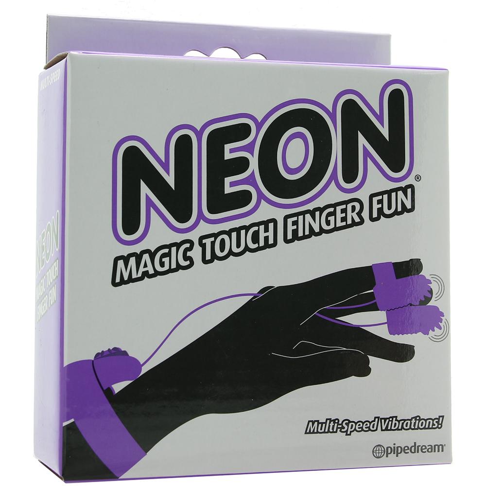 Neon Magic Touch Finger Fun in Purple